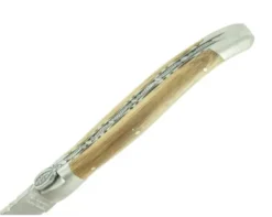 Laguiole 12 cm Feuille de Chêne - Chêne - 2 mitres