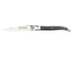 Laguiole 12 cm FRANC-MACON - Ebène - 2 mitres