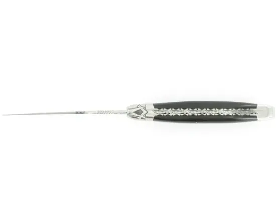 Laguiole 12 cm FRANC-MACON - Ebène - 2 mitres