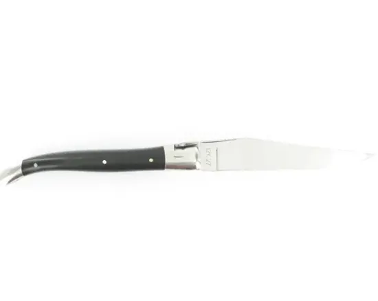 Laguiole 12 cm FRANC-MACON - Ebène - 2 mitres
