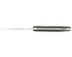 Laguiole 12 cm Guillochage Damier - Buffle - Plein Manche