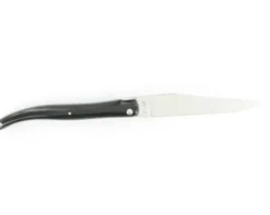 Laguiole 12 cm Guillochage Damier - Buffle - Plein Manche