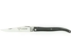 Laguiole 12 cm Guillochage Damier - Buffle - Plein Manche