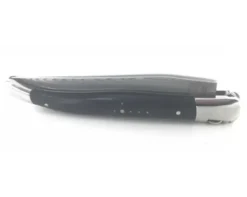 Laguiole 12 cm 2 mitres Damas Japonais Ebène