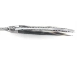 Laguiole 12 cm - Mouche Bourdon Travaillé - Pointe de Corne - 1 mitre