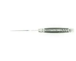 Laguiole 12 cm - 2 pièces - Fibre de Carbone - 2 mitres