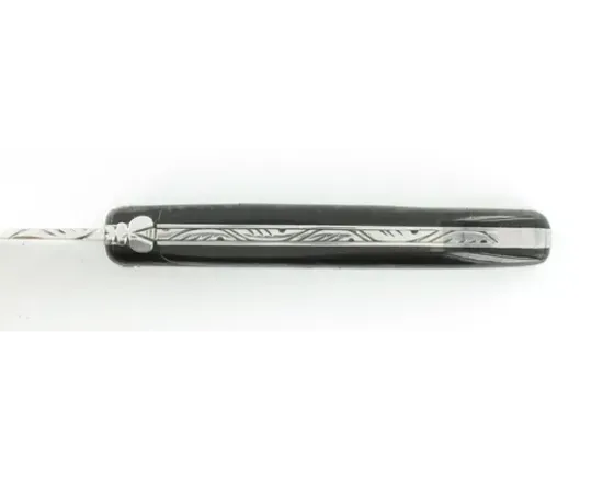 Laguiole 12 cm Plein Manche Croûte de Buffle