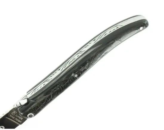 Laguiole 12 cm Plein Manche Croûte de Buffle