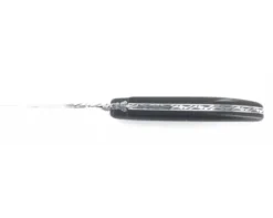 Laguiole 12 cm - Plein Manche - Ebène - Abeille Ciselée
