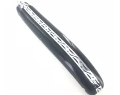 Laguiole 12 cm - Plein Manche - Ebène - Abeille Ciselée
