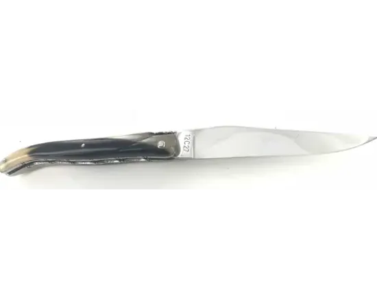 Laguiole 12 cm - Pointe de Corne - Plein Manche