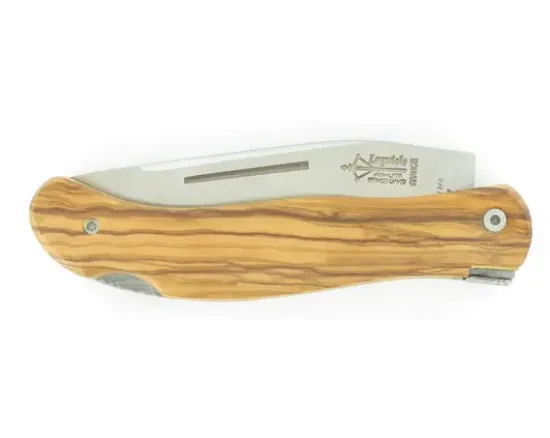 Laguiole Cube Grande Nature 12 cm - Manche Olivier
