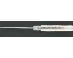 Laguiole Nature 1 Main Bois de Cerf Acier 14C28