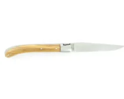 Laguiole Pocket Olivier - Lame Guillochée