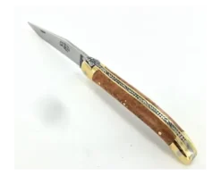 Laguiole Tradition 9 cm - 2 mitres laiton - Bruyère