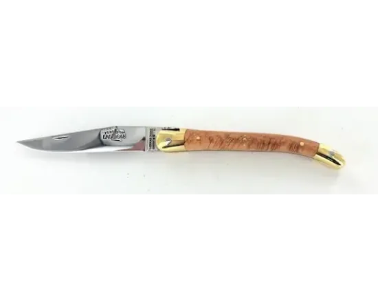 Laguiole Tradition 9 cm - 2 mitres laiton - Bruyère
