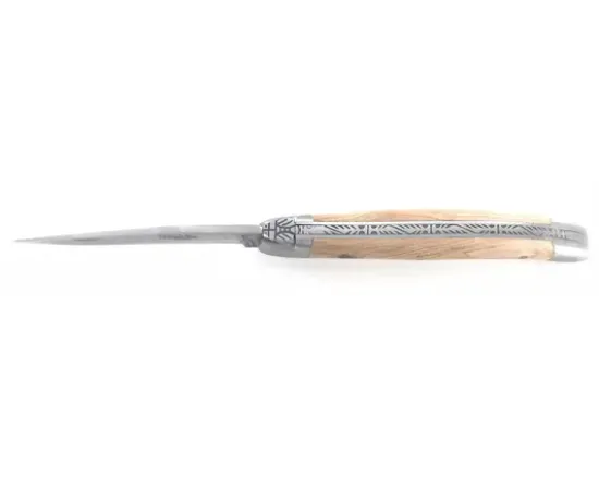 Laguiole Tradition 9 cm - 2 mitres - Genévrier