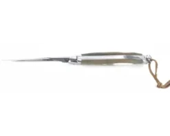 Laguiole Tradition 11 cm - 2 mitres - Corne d'Aubrac - Lame Brute de Forge