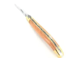 Laguiole Tradition 11 cm - 2 mitres Laiton - Genévrier
