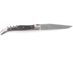 Laguiole Tradition 12 cm - 2 mitres - 2 pièces - Chêne de Barrique