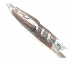 Laguiole Tradition 12 cm - 2 mitres - 2 pièces - Chêne de Barrique