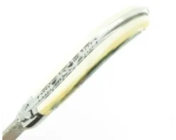 Laguiole XS Damas Ivoire de Mammouth (bleu)