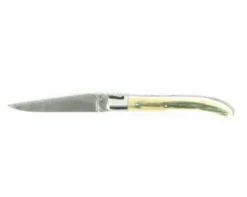 Laguiole XS Damas Ivoire de Mammouth (bleu)