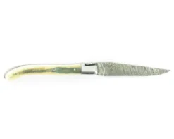 Laguiole XS Damas Ivoire de Mammouth (bleu)