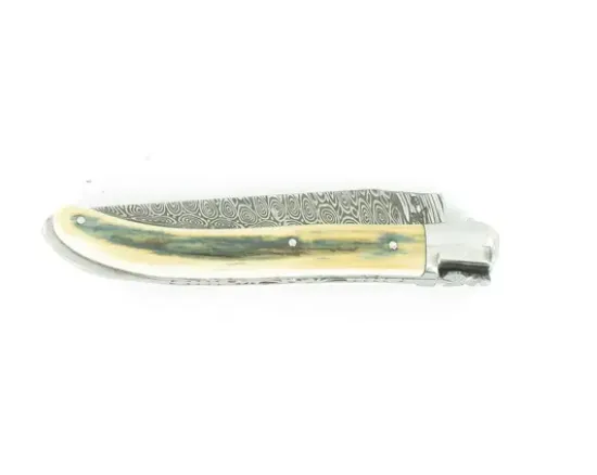 Laguiole XS Damas Ivoire de Mammouth (bleu)