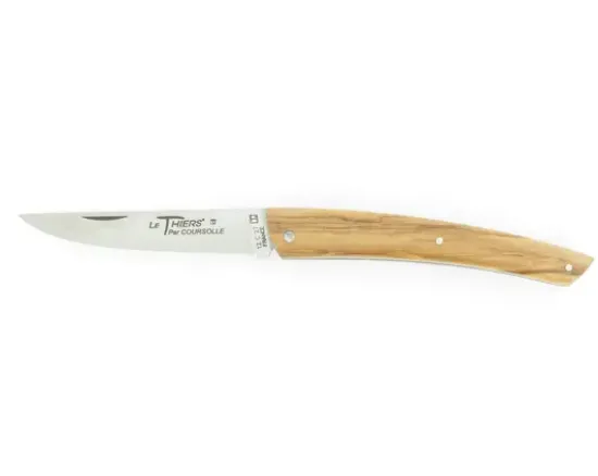 Le Thiers® Coursolle 12 cm Olivier Plein Manche