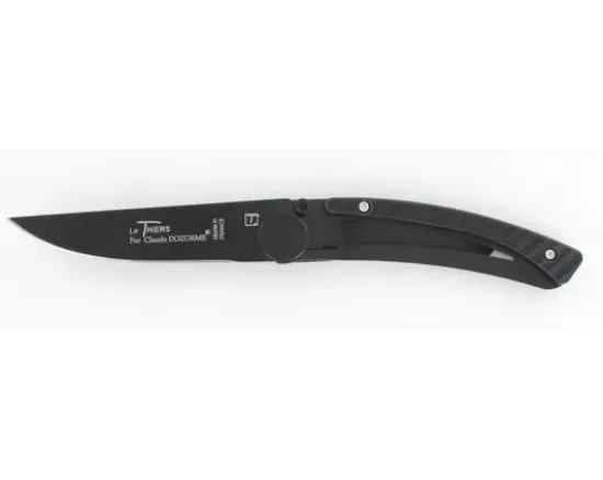 LE THIERS LINER LAME NOIRE MANCHE FACON FIBRE DE CARBONE
