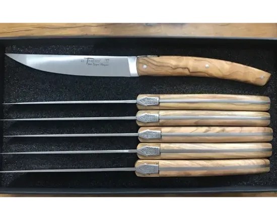 Le Thiers® Pirou Table Olivier - coffret de 6 pièces