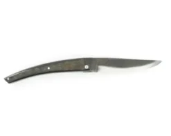 Le Thiers® - Plein Manche Buffle Brut - Ressort, Platine et lame ciselés - Lame vieillie