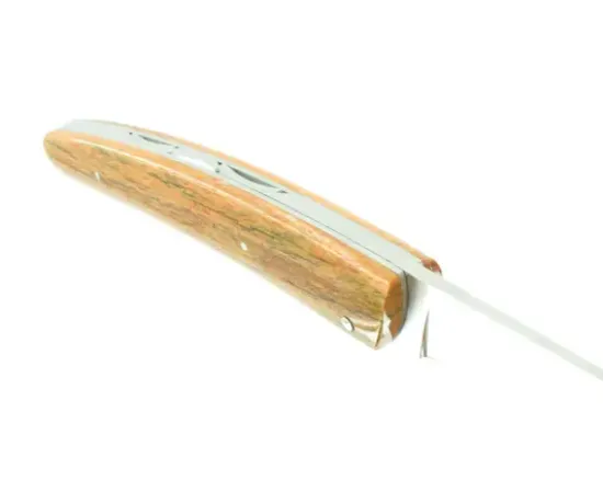 Le Thiers® Pote manche en os de Girafe teinté (marron)