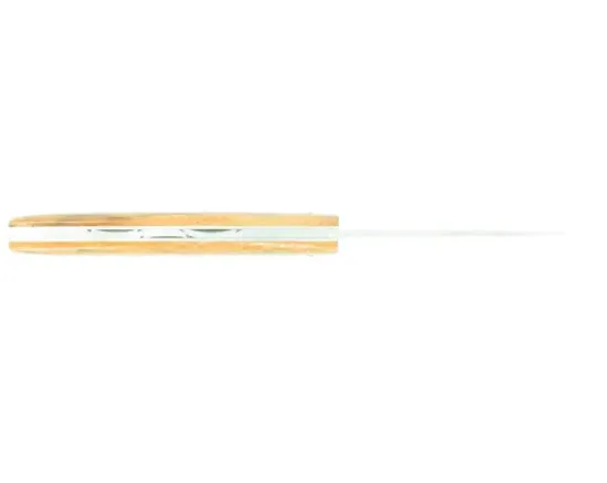 Le Thiers® Pote manche en os de Girafe teinté (marron)