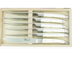 Le Thiers® Table Acrylique Blanc - coffret de 6 pièces