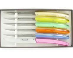 Le Thiers® Table - coffret de 6 pièces - Manche 6 couleurs