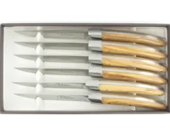 Le Thiers® Table - 1 mitre - Olivier - coffret de 6 pièces