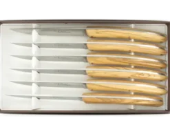 Le Thiers® Table - Olivier - coffret de 6 pièces