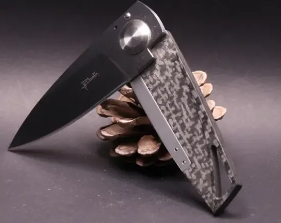 Martin JP Squelette Slide Lock Fibre de Carbone Noire