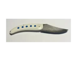 Maxime Rossignol - Modèle le Pingouin - Manche G10 blanc et inserts bleus