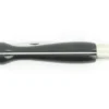 Nontron Virole n° 25 - Boule le Yang - Manche Corian Noir, insert Corian Blanc