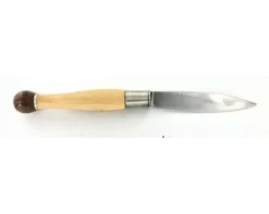 Nontron Virole n° 25 - Boule - Manche en Buis - Noyer