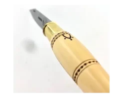 Nontron Virole n° 22 - Boule - Manche en Buis avec pyrogravure