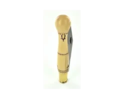 Nontron Virole n° 22 - Boule - Manche en Buis avec pyrogravure