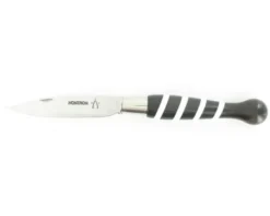 Nontron Virole n° 25 - Boule - Manche en Ebène et Corian