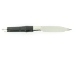 Nontron Virole n° 25 - Double virole - Manche en Ebène
