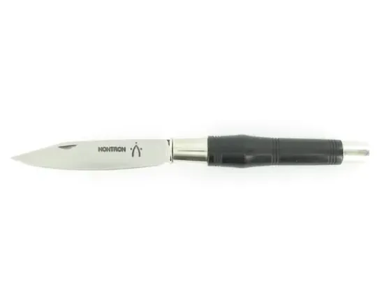 Nontron Virole n° 25 - Double virole - Manche en Ebène