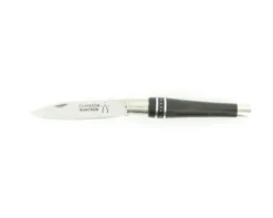 Nontron Virole n° 22 Double Virole Manche Ebène Aluminium