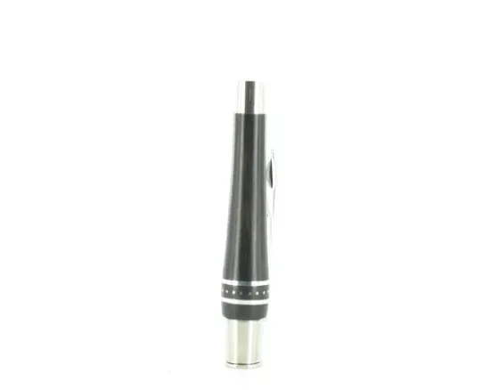 Nontron Virole n° 22 Double Virole Manche Ebène Aluminium